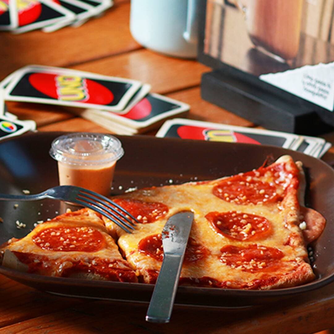 Crepizza Pepperoni.