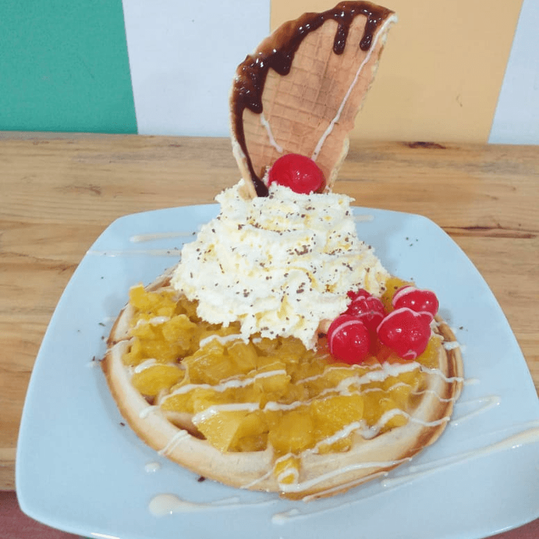 Wafle de Piña