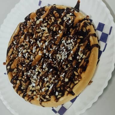 Waffle de Hershey y Nuez