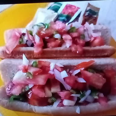 Hot dog con tocino
