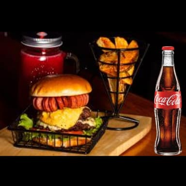 Combo Hamburguesa Buenos Aires mas Coca Cola 250ml