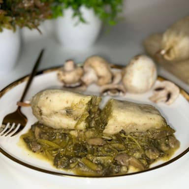 Tamal de Champiñones