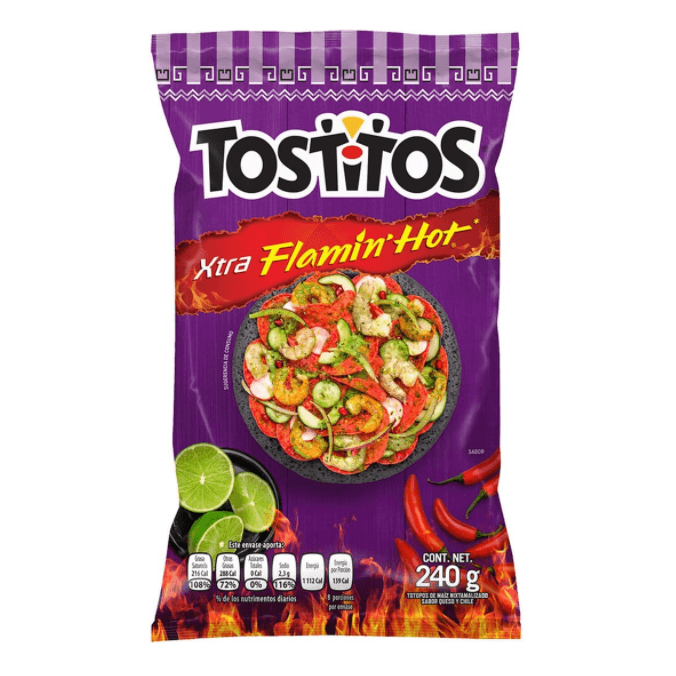 tostitos flaming medianos