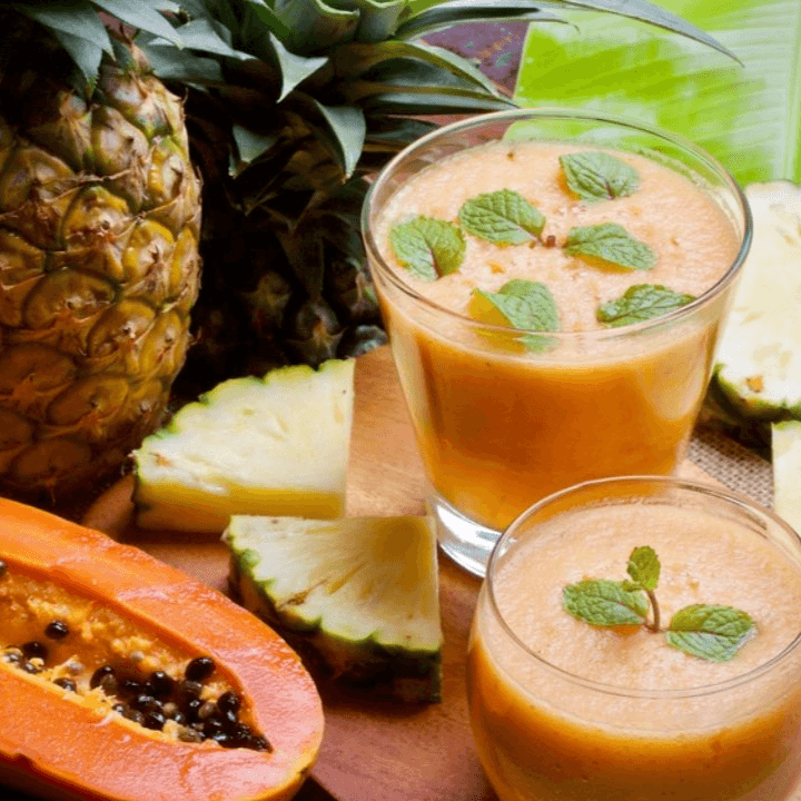 Jugo de Papaya con Piña 21 Oz