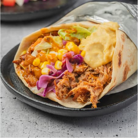 Spicy Pulled Pork.-