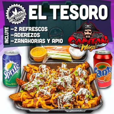 Promo Miercoles El Tesoro + 2 Sodas