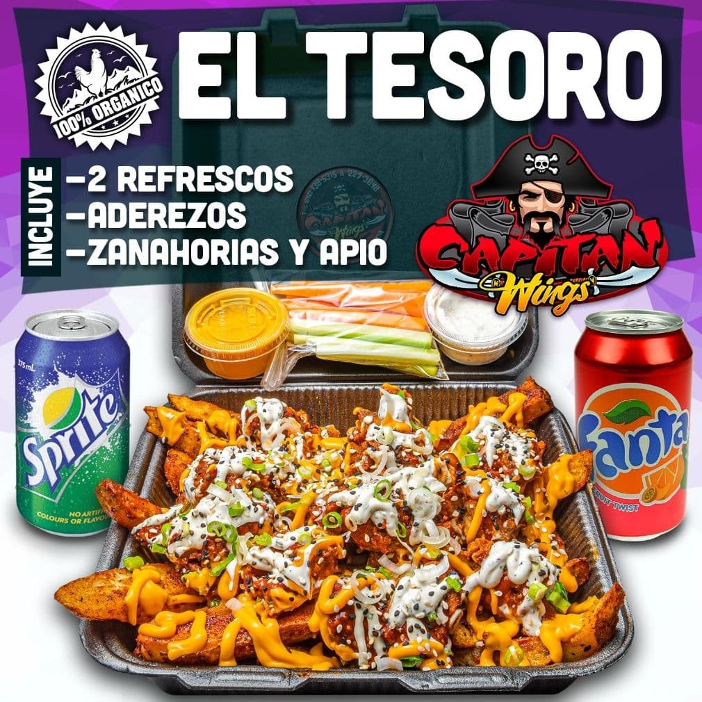 Promo Miercoles El Tesoro + 2 Sodas