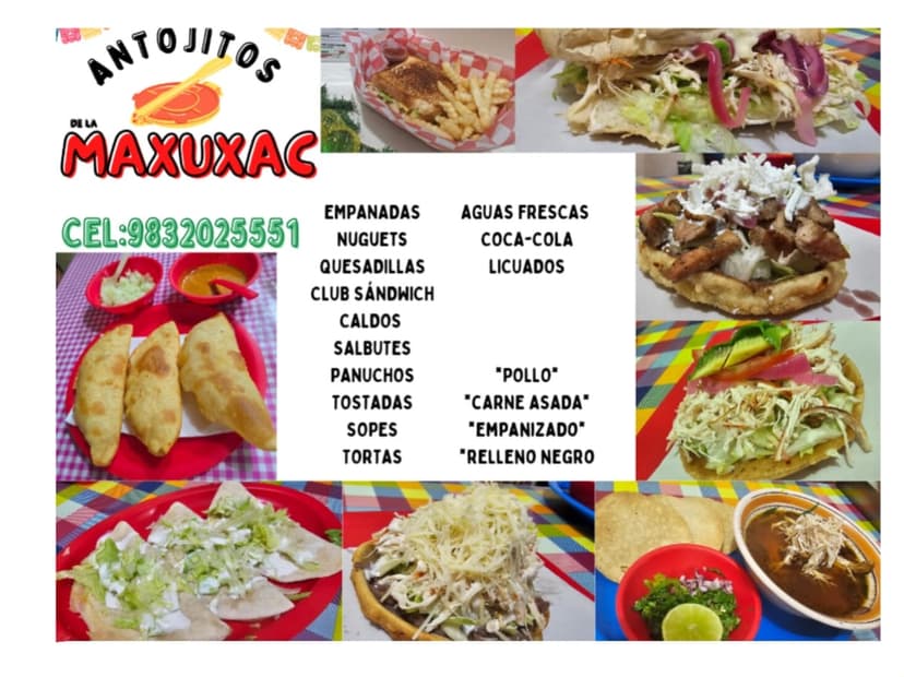ANTOJITOS DE LA MAXUXAC