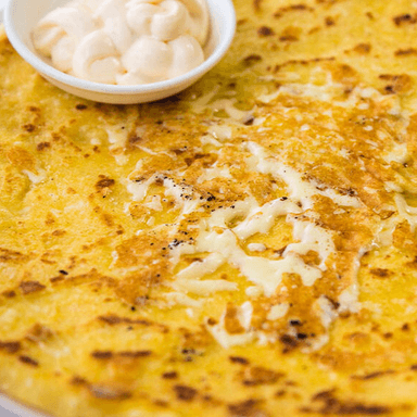 Tortilla con Queso + Natilla