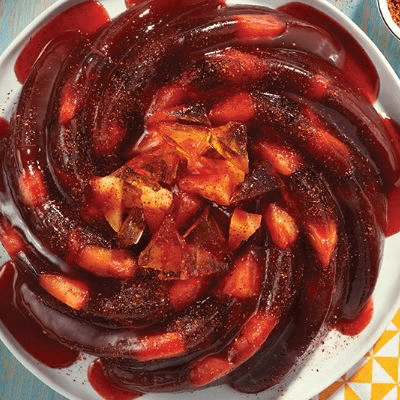 Fresas con Chamoy