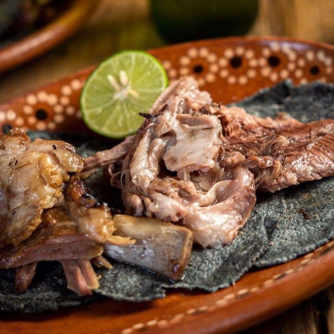 Taco de Barbacoa de Borrego