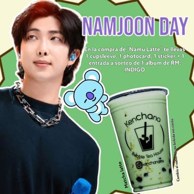 Namjoon BTS Namu Latte