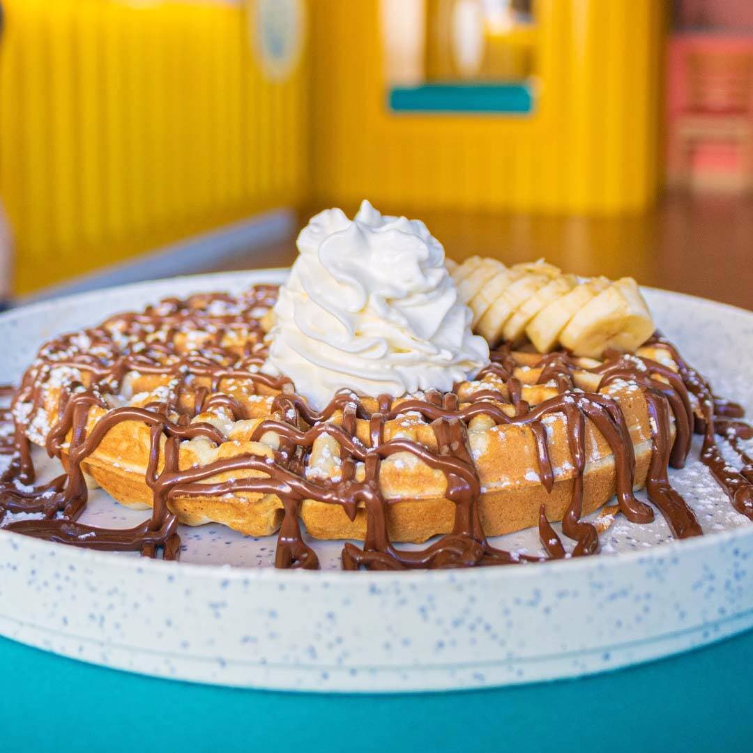 Waffles de NUTELLA