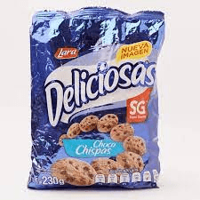 GALLETA DELICIOSAS CON CHISPAS DE CHOCOLATE