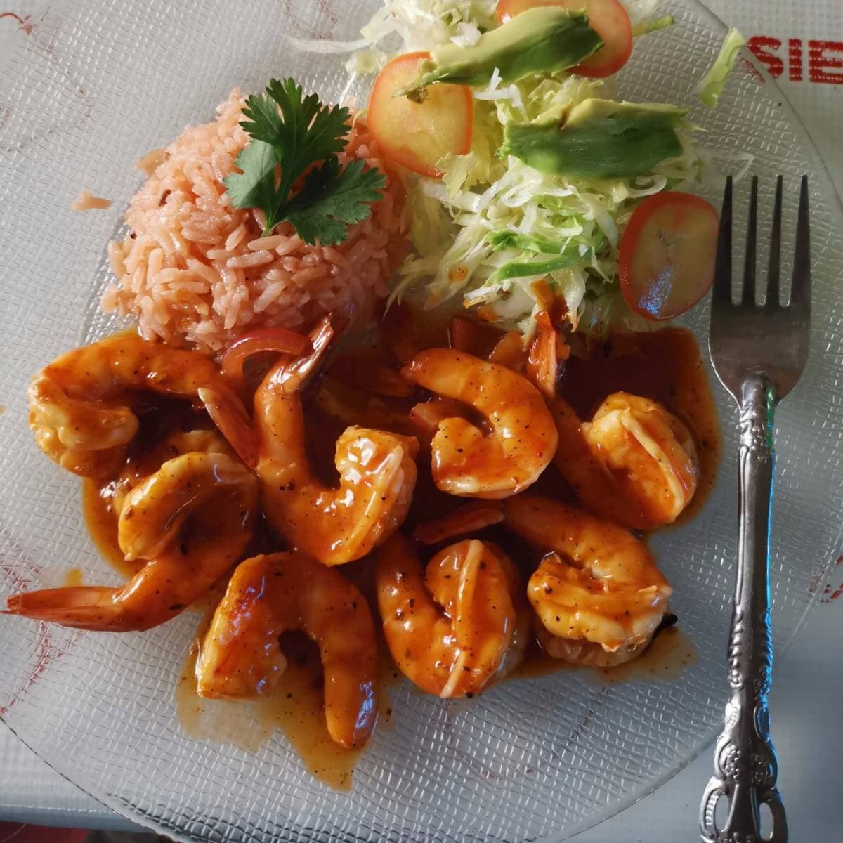Camarones a la Diabla