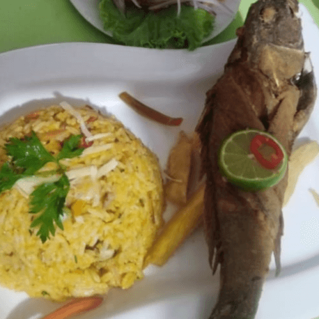 Cabrilla Frita Entera