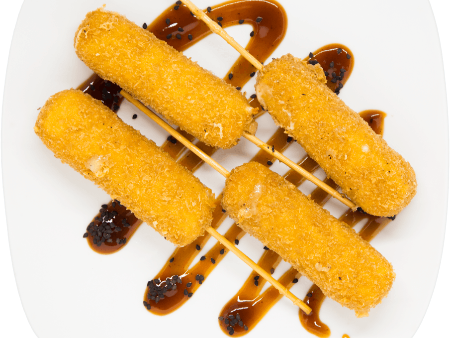 Kushiages de Queso Manchego