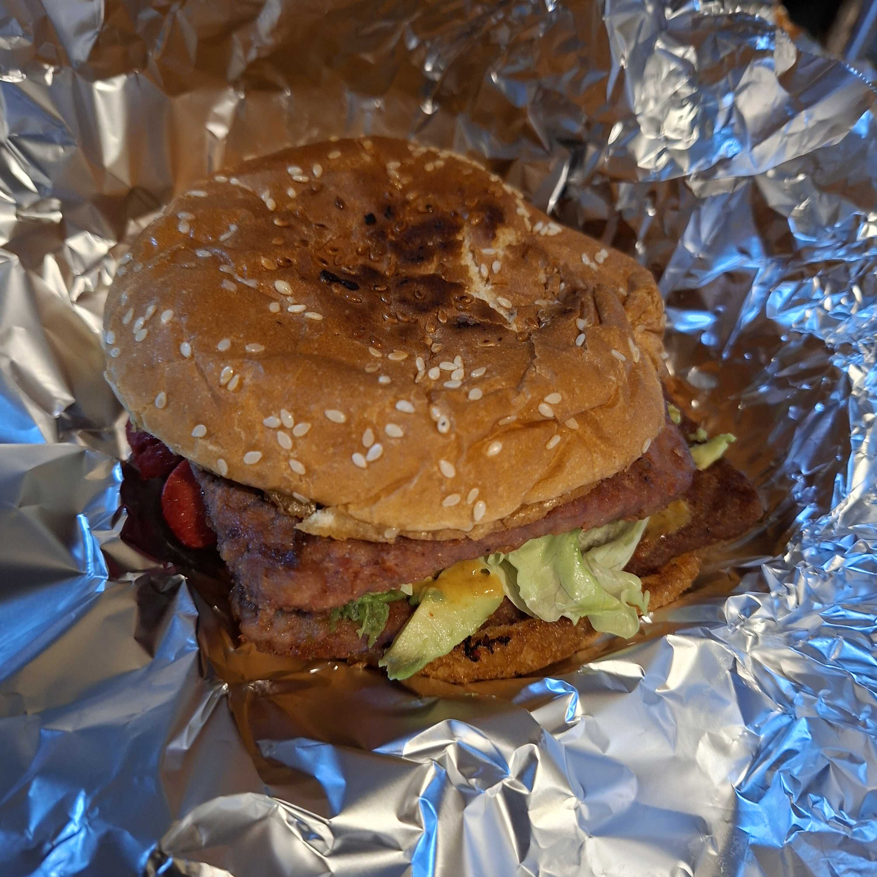 Hamburguesa Doble.