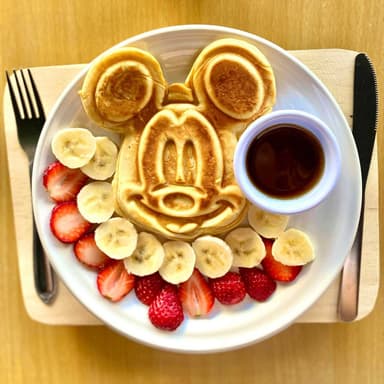 Waffle Mickey Mouse
