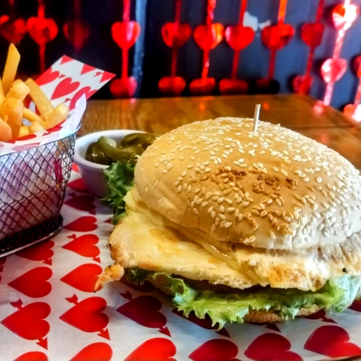Hamburguesa Pechuga Asada.
