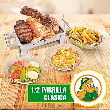1/2 Parrilla Clásica
