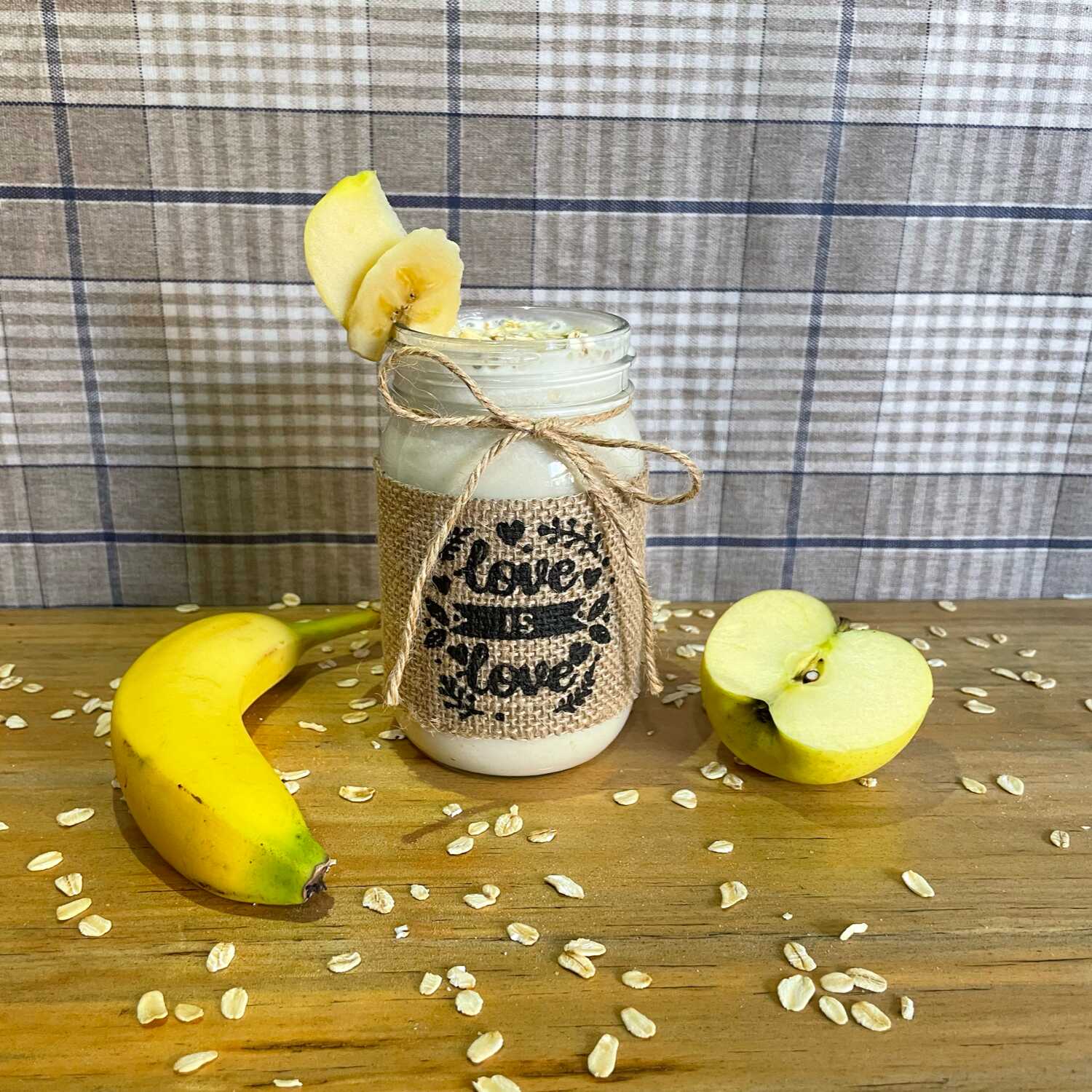 Licuado especial de manzana