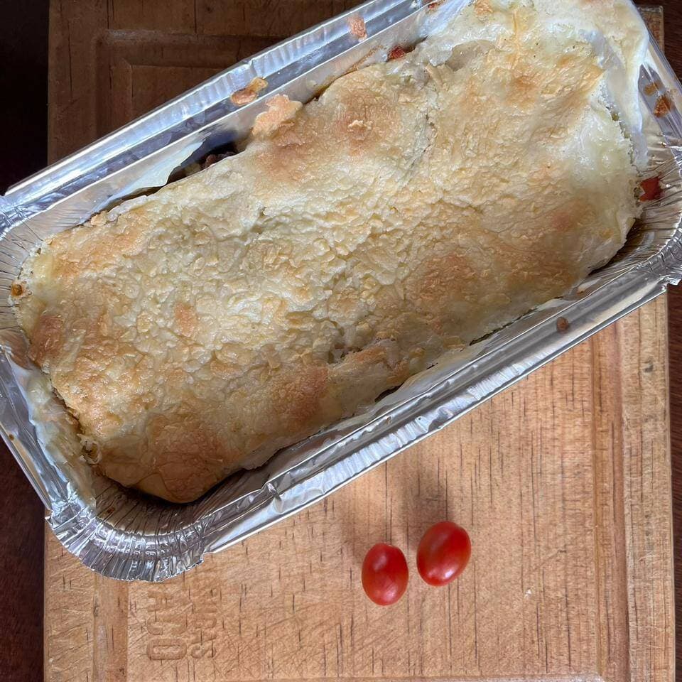 Lasagna a la Boloñesa.
