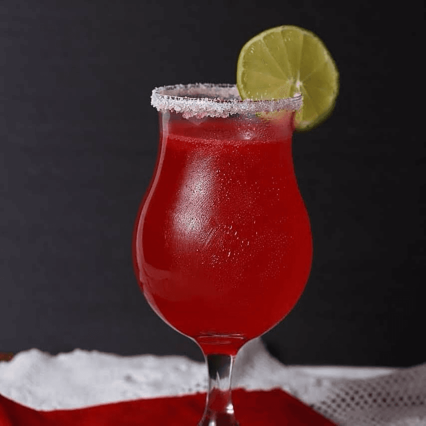 Soda saborizada de cereza