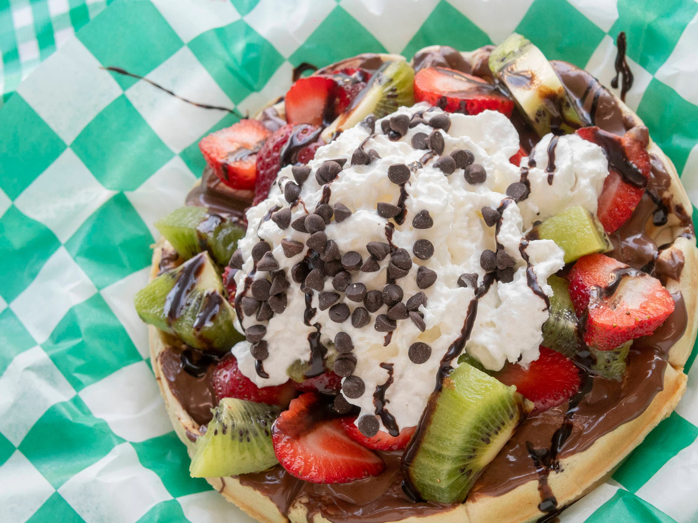 Waffle nutella