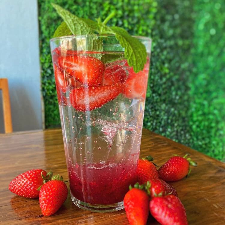 Soda de Frutos Rojos