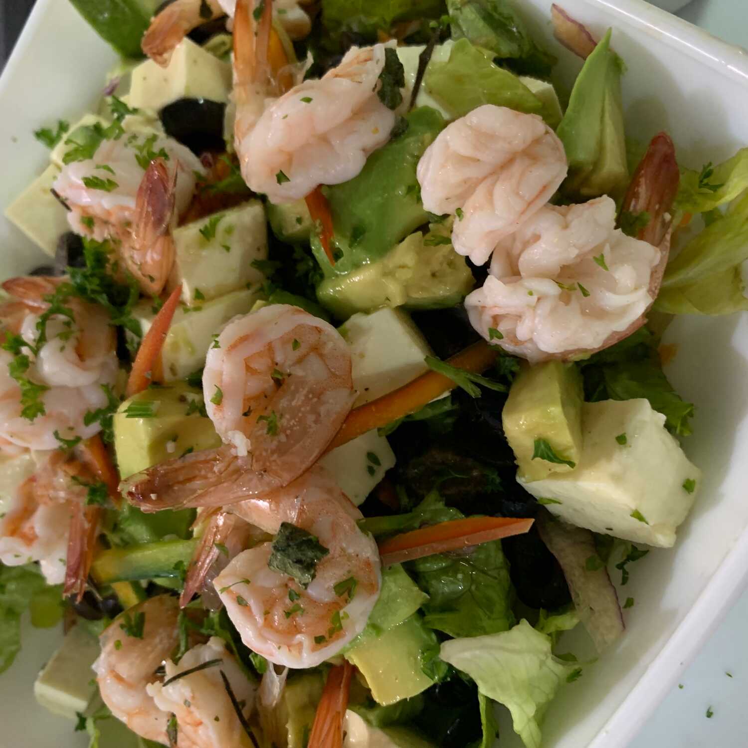 Ensalada de Camarón