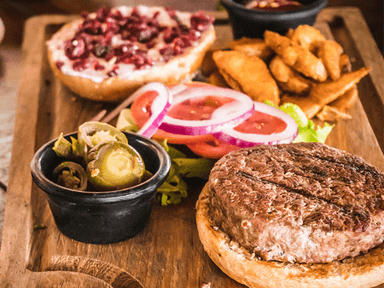 Hamburguesa de la Casa