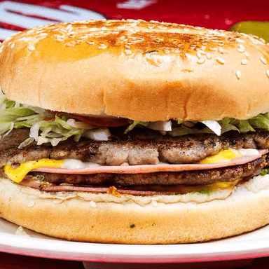 Hamburguesa Doble