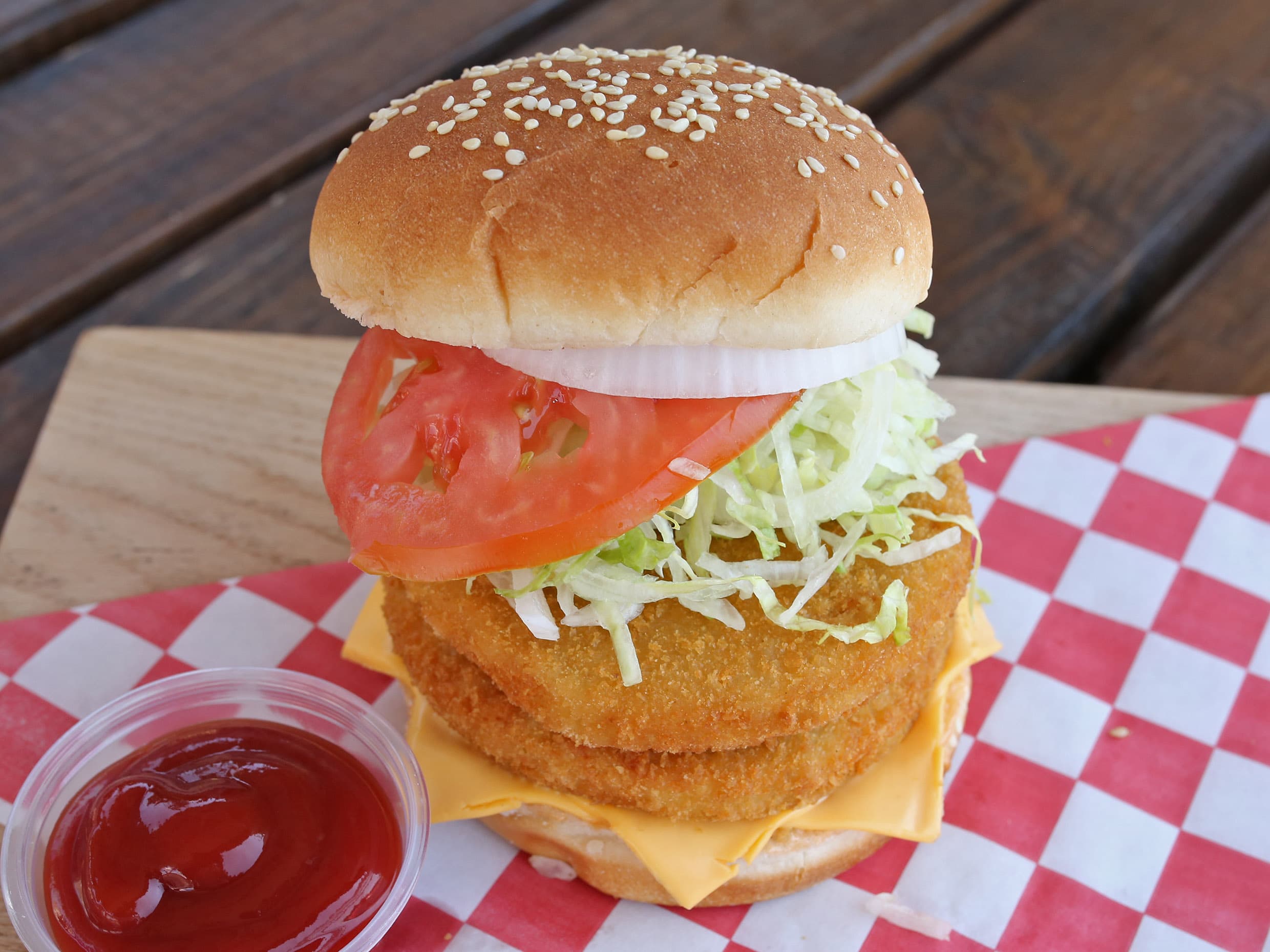 Hamburguesa de Pollo Doble