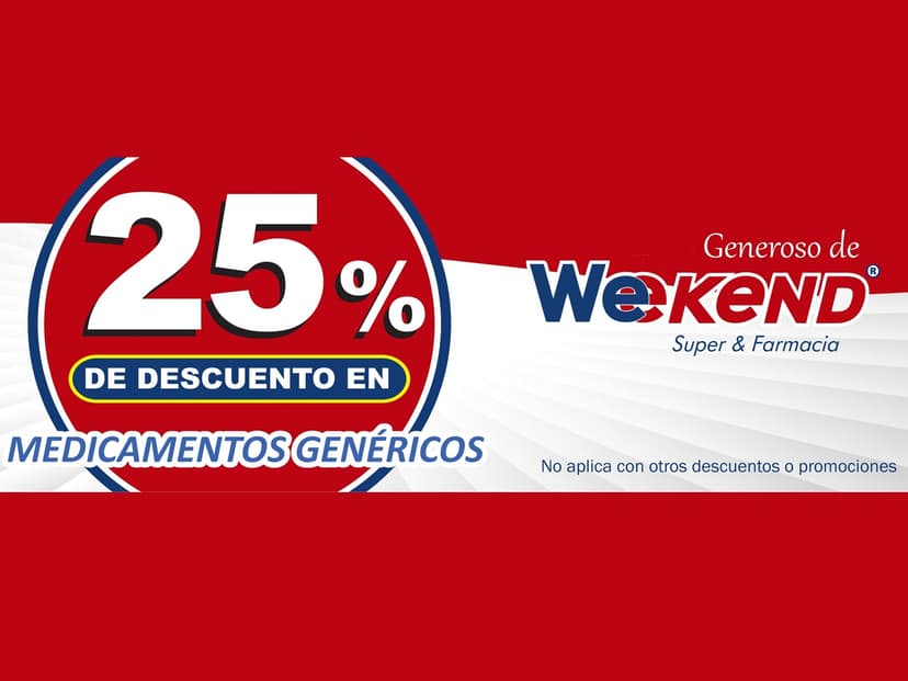 Weekend Super & Farmacias