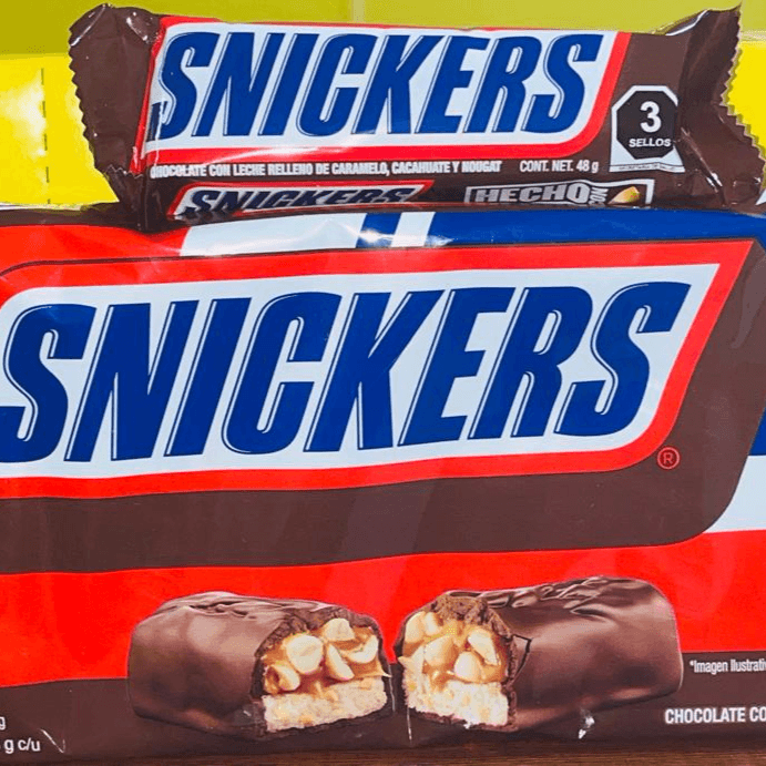 CHOCOLATE SNICKERS 48 GRAMOS