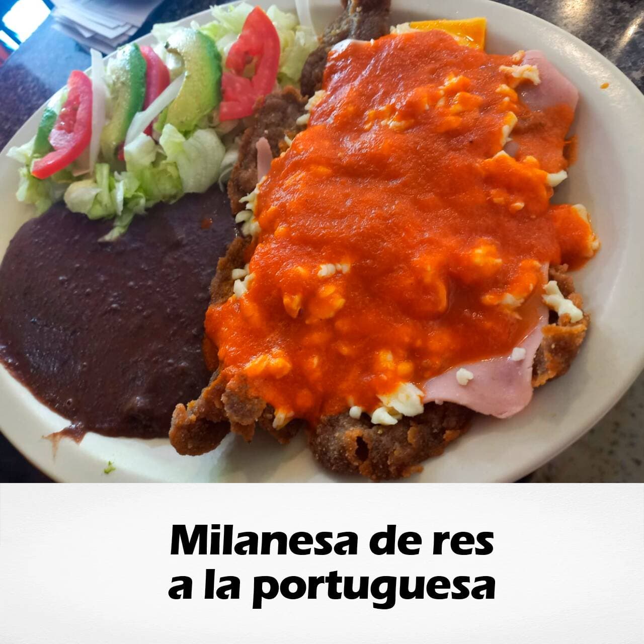A La Carta Milanesa a La Portuguesa