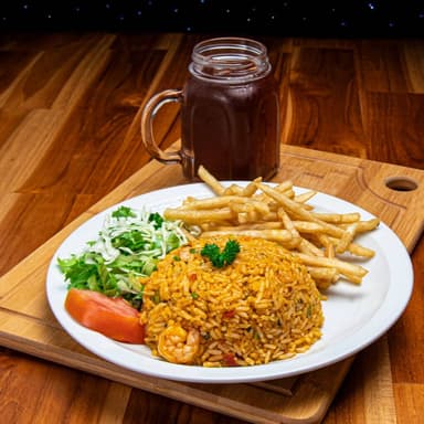 Arroz con Camarones