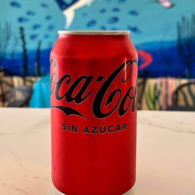 Coca Cola Sin Azucar Lata 355 Ml