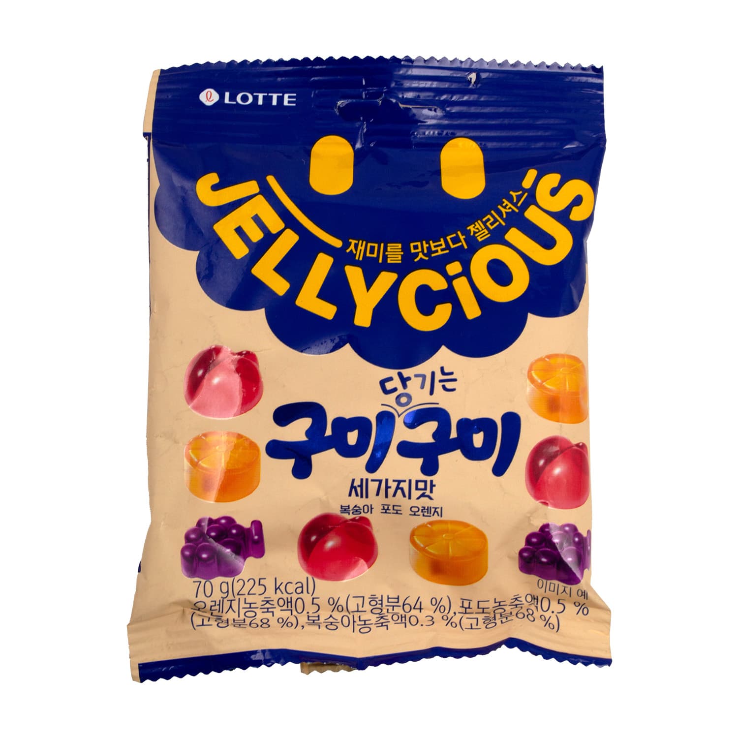 Gomita Coreana Jellycious S 70 g - SE-DGB302-11708