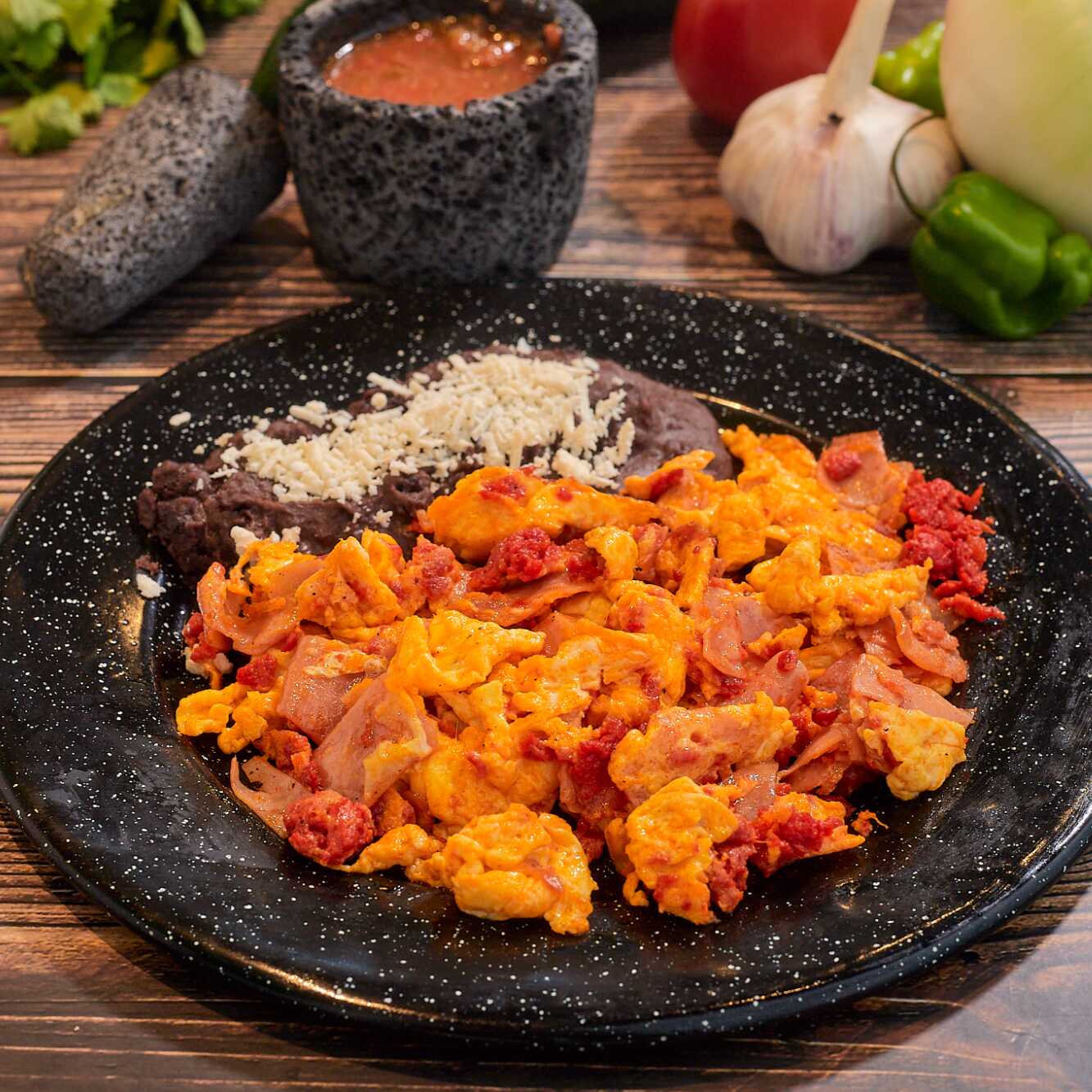 Huevos a la Mexicana
