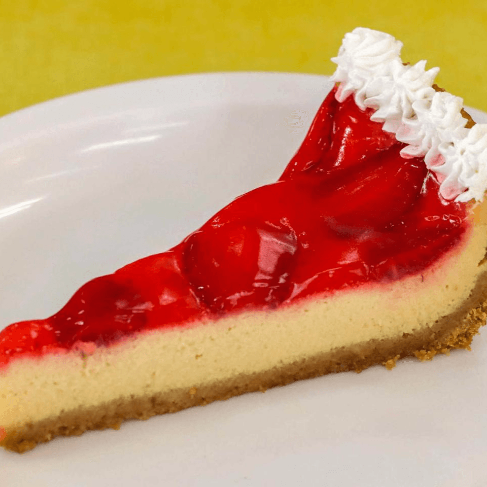 Pay de Queso con Fresa