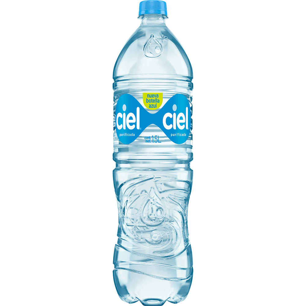 Agua purificada Ciel 1.5 lt bote