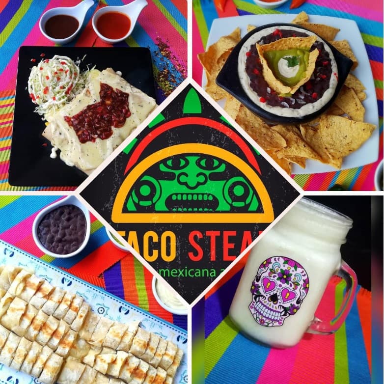 Taco Steak Comida Mexicana a lo Paisa