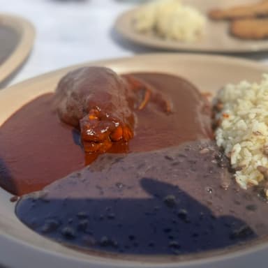 Mole rojo de pollo