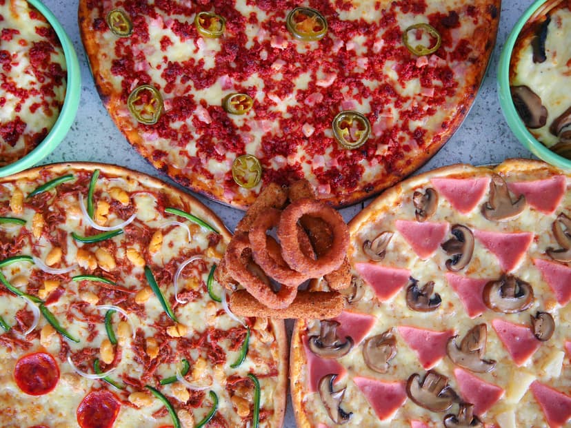 Delicious pizza cañadas