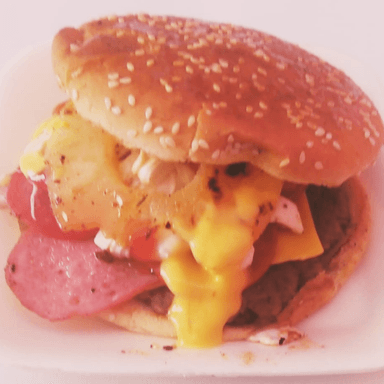 HAMBURGUESA HAWAIANA