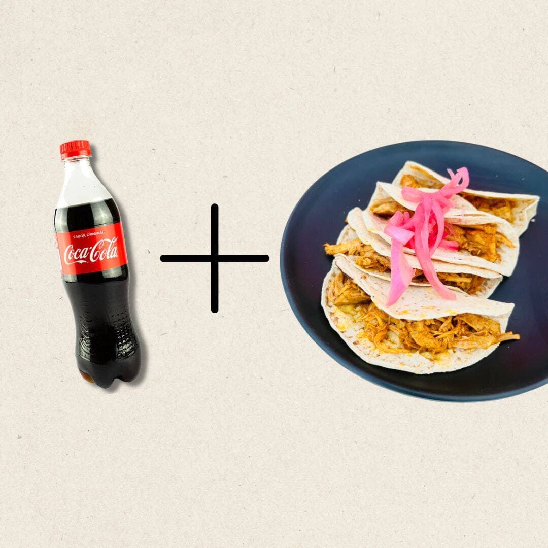 Combo Tacos de Cochinita Pibil