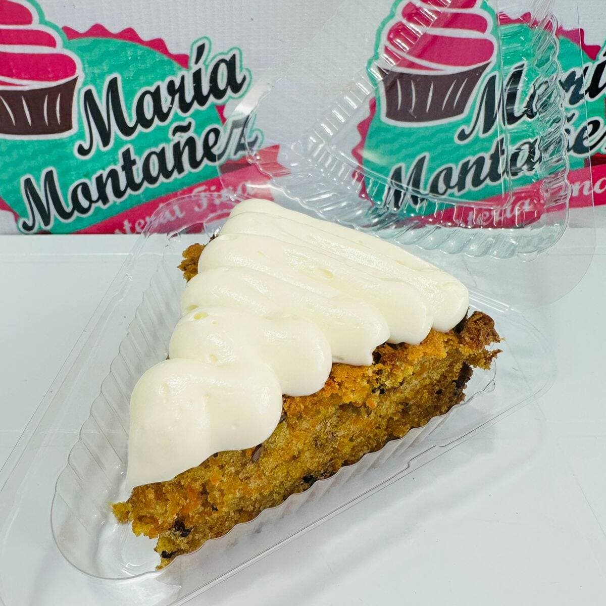 Rebanada de Pan de zanahoria con Philadelphia