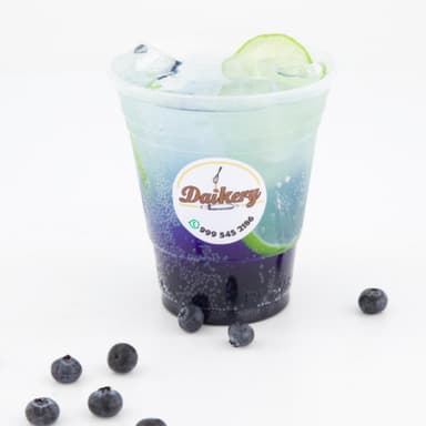 Soda Italiana de Mora Azul Chica 12 Oz